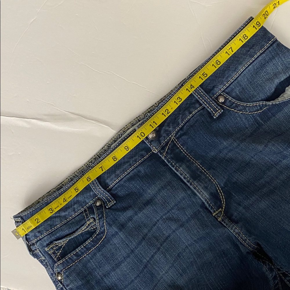 Ariat Real Riding 34L Boot Cut Spitfire WMS Denim  Jeans in Classic Blue $98 - Picture 17 of 17